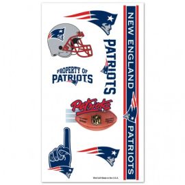Tatuagem Temporária NFL – New England Patriots