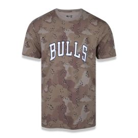 Camiseta NBA Chicago Bulls Camuflada New Era - Masculina