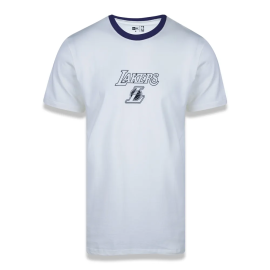 Camiseta NBA Los Angeles Lakers Branca New Era - Masculina