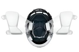 Almofada jaw pad mandíbula para capacete de futebol americano Speed Da Riddell - 1 unidade