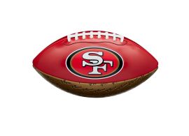 Bola de futebol americano Wilson NFL 49ers- Pee Wee