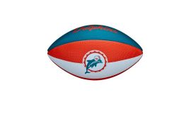Bola de futebol americano Wilson Team Retro NFL Dolphins - Mini