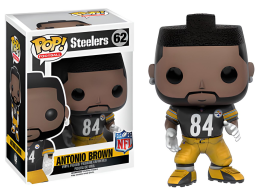 Boneco Pop Funko NFL Pittsburgh Steelers – Antonio Brown