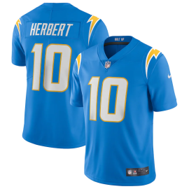 Camisa de Futebol americano NFL Chargers Justin Herbert – Masculina