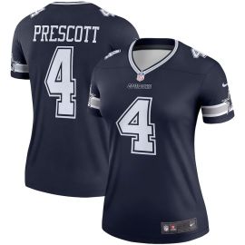 Camisa de Futebol americano NFL Cowboys Dak Prescott – Feminina