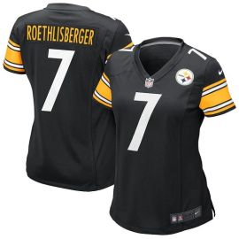 Camisa de Futebol americano NFL Steelers Ben Roethlisberger – Feminina