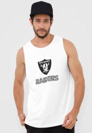Camiseta Regata NFL Raiders New Era Branca