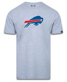 Camiseta NFL Buffalo Bills Big Logo Cinza New Era – Masculina