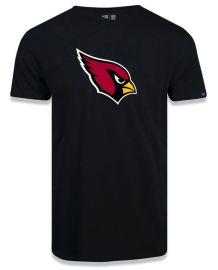 Camiseta NFL Arizona Cardinals Big Logo Preta New Era – Masculina
