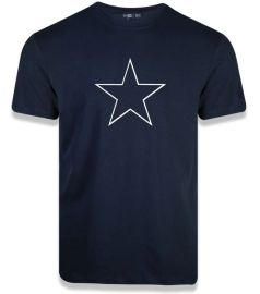 Camiseta NFL Dallas Cowboys Big Logo Azul New Era – Masculina