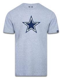 Camiseta NFL Dallas Cowboys Big Logo Cinza New Era – Masculina