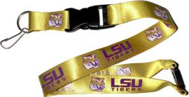 Chaveiro NCAA Reversível – LSU Tigers Amarelo 