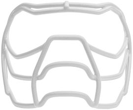 Facemask Xenith para QB, RB, WR, TE, OL/DL, LB, FB. Prowl - Escolha a cor-Branco