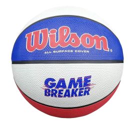 Bola de basquete Wilson Gamebreaker – Oficial -Azul e Branco