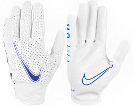 Luva de futebol americano para Recebedores Nike Vapor Jet 6.0-Branco e Azul-PP