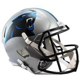 Mini Capacete decorativo Riddell Speed – Carolina Panthers