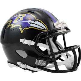 Mini Capacete decorativo Riddell Speed – Baltimore Ravens