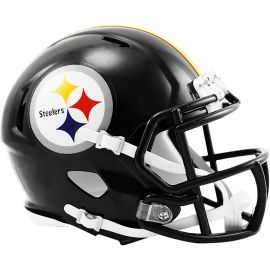 Mini Capacete decorativo Riddell Speed – Pittsburgh Steelers