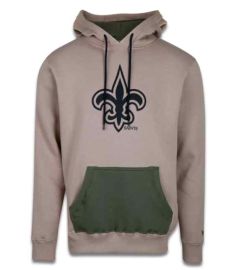 Moletom Canguru NFL New Orleans Saints New Era Bege – Masculina