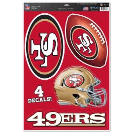 Adesivo NFL Multi-Use Decal – San Francisco 49ers