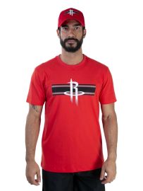 Camiseta NBA Houston Rockets Vermelha New Era - Masculina