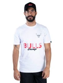 Camiseta NBA Chicago Bulls Branca New Era - Masculina