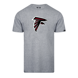 Camiseta NFL Atlanta Falcons Big Logo Cinza New Era – Masculina