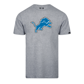 Camiseta NFL Detroit Lions Big Logo Cinza New Era – Masculina