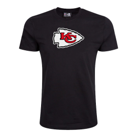 Camiseta NFL Kansas City Chiefs Big Logo Preta New Era – Masculina