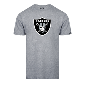 Camiseta NFL Las Vegas Raiders Big Logo Cinza New Era – Masculina
