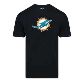 Camiseta NFL Miami Dolphins Big Logo Preta New Era – Masculina
