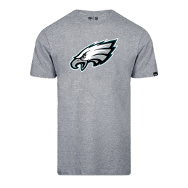 Camiseta NFL Philadelphia Eagles Big Logo Cinza New Era – Masculina