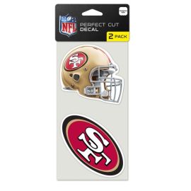 Adesivo NFL Perfect Cut Decal – San Francisco 49ers 