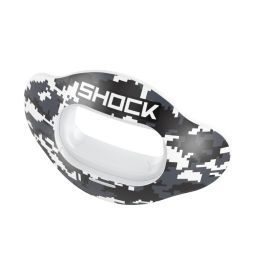Protetor Labial Shock Doctor para bucal Interchange-Camo Preto e Branco