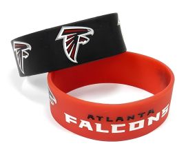 Pulseira NFL Falcons - 1 unidade-Preto